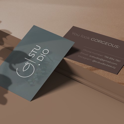 Business card for the beauty salon