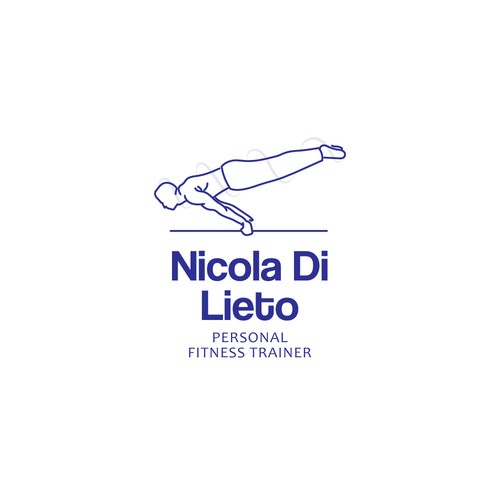 Logo for a Personal Trainer and his own training institute