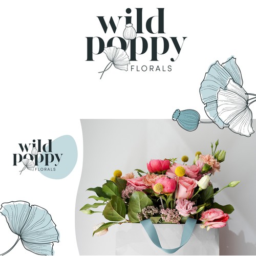 wild poppy florals