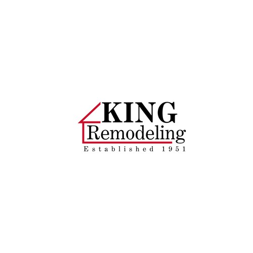 Logo concept for remodeling company