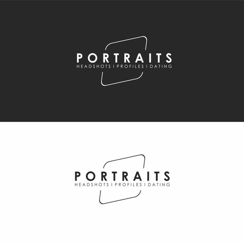 hipster logo for PORTRAITS