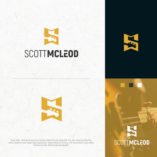 logo for musician