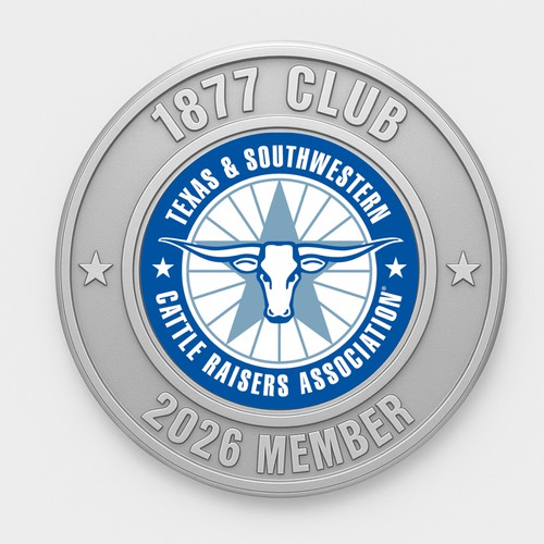 1877 Club Cattle Raisers Association | Heritage Badge Logo