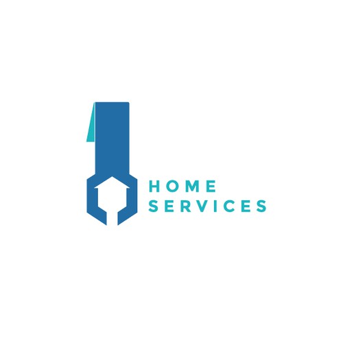 Bold logo for home services company