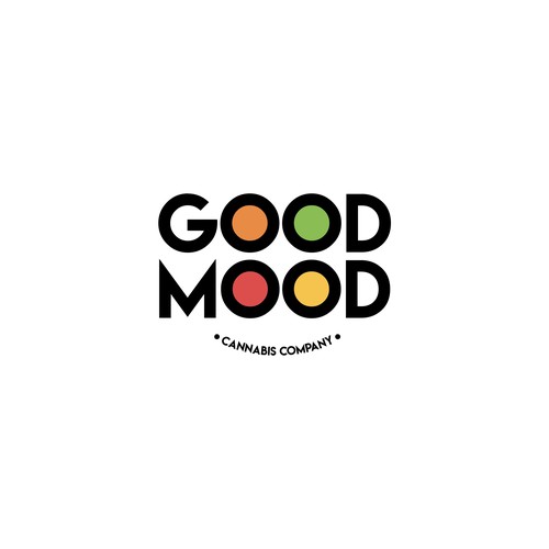 Logo for a gummy company called GOOD MOOD
