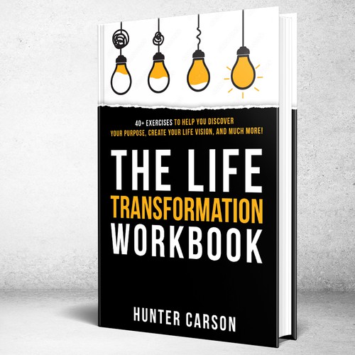 Book Cover Design for the "Life Transformation Workbook"