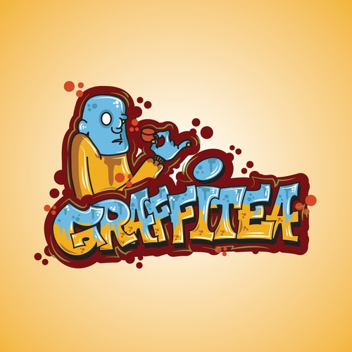 Graffiti style logo concept