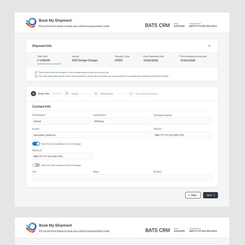 Other web or app design contest entry