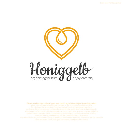 Honiggelb Logo Concept