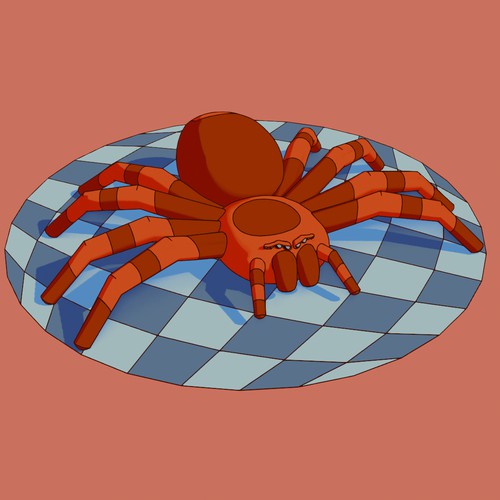 Cartoon spider