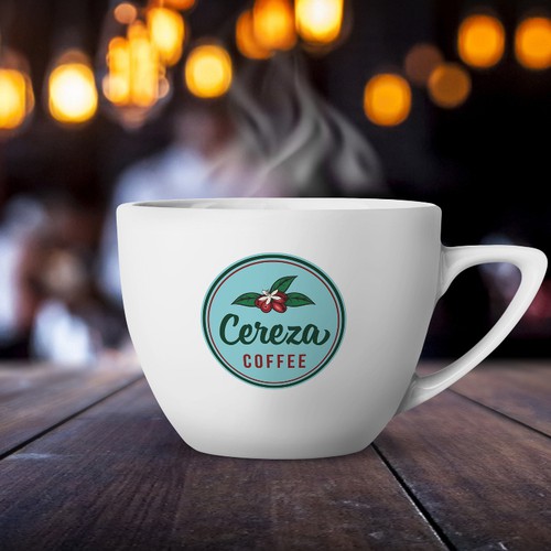 Logo for Cereza Coffee