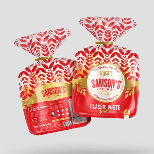 Bread Bag packaging Design