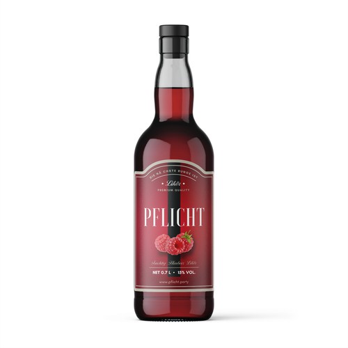 Gestalte das neue Etikettendesign für unseren Partylikör "PFLICHT"!