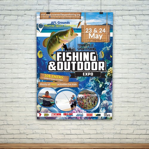 Poster for Fishing and outdoor Expo