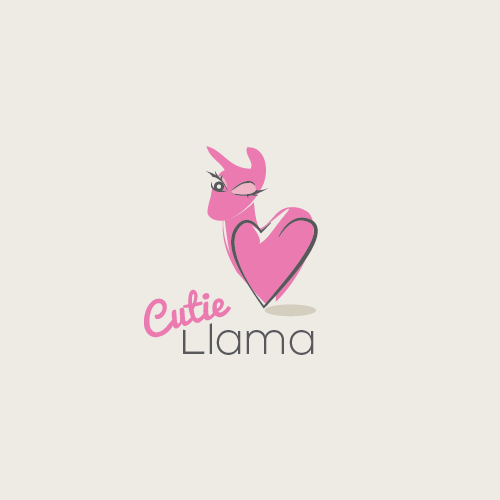 Help create a Cute and Adorable logo for Cutie Llama!