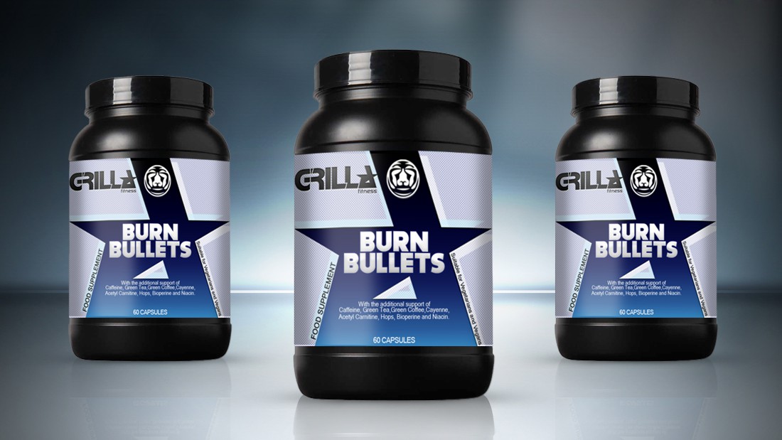 ULTRA MODERN LABLE  REQUIRED FOR LEADING UK SUPPLEMENT WEBSITE 'G'rilla Fitness'