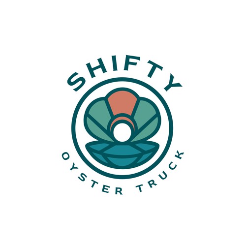 Logo for a Oyster mini truck
