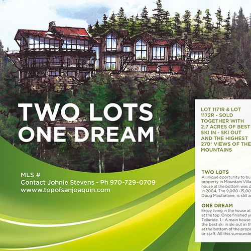 Print ad for real estate agency