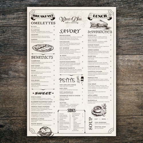Restaurant Menu Design
