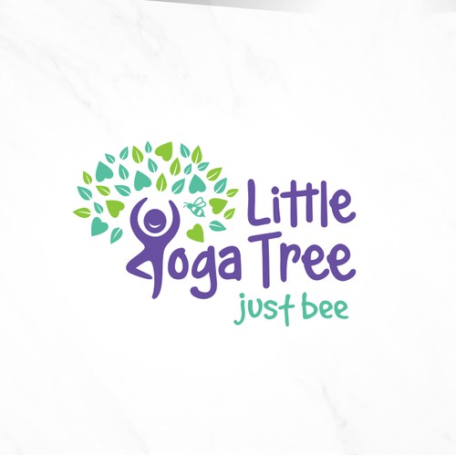 A Fun & Attractive Logo for Children's Yoga Classes