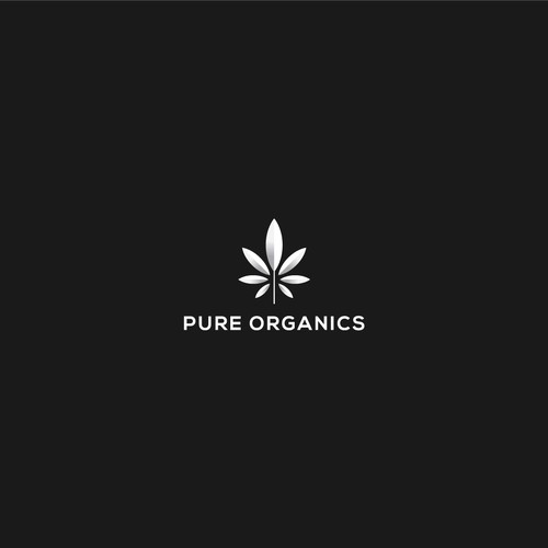 Bold logo concept for Pure Organics