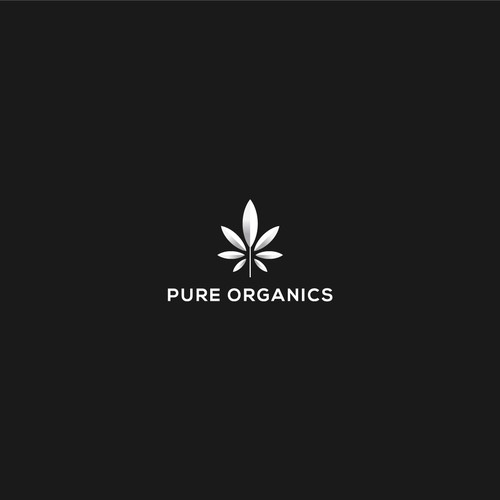 Bold logo concept for Pure Organics