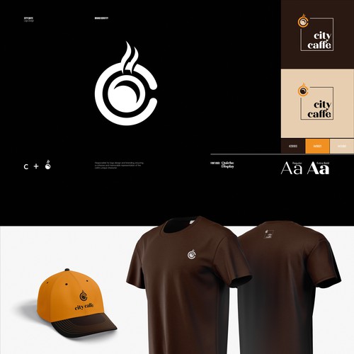 City Caffe - Logo and Branding/Off-site Project