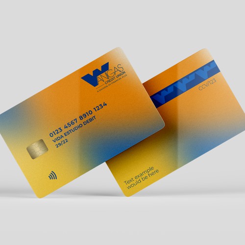 Debit card design for Wanigas