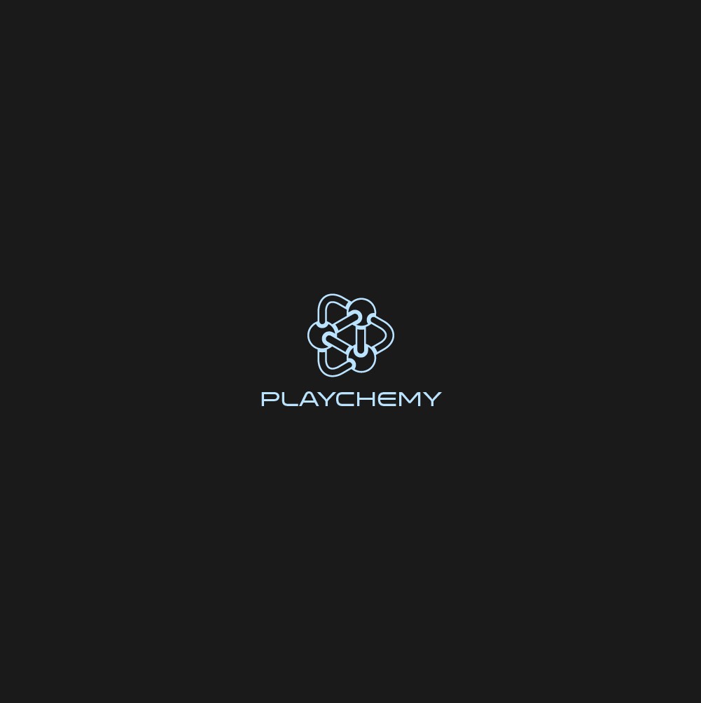 Logo Design:  Playchemy, the art and science of GAMES.