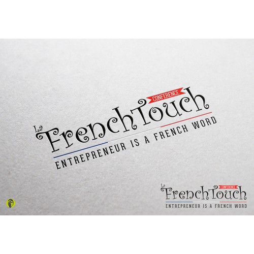 Create a retro but modern logo for LaFrenchTouch conference