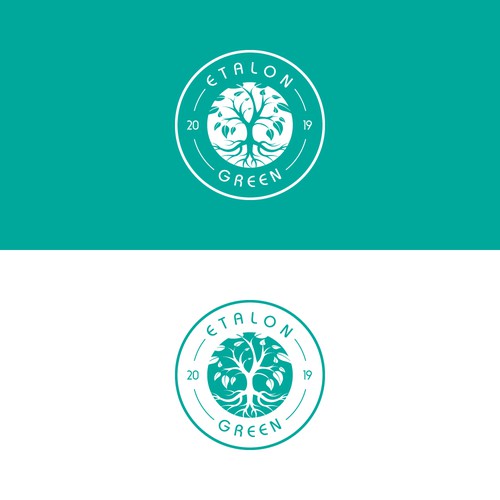 Logokonzept für Etalon Green