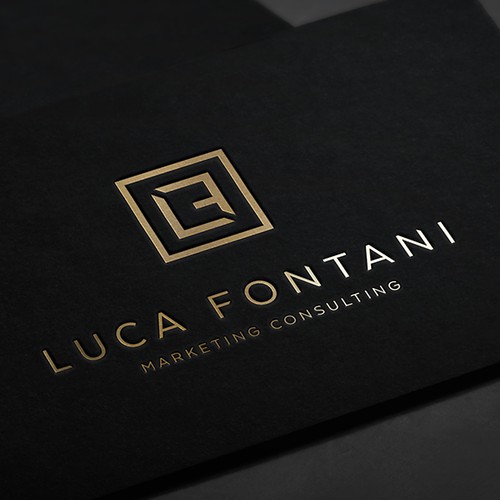 Minimal and elegant logo for a consultant