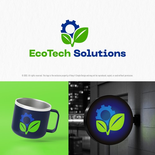 EcoTech Solutions Logo Design
