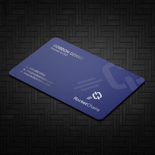 Awesome Business Card for BlockChain Company