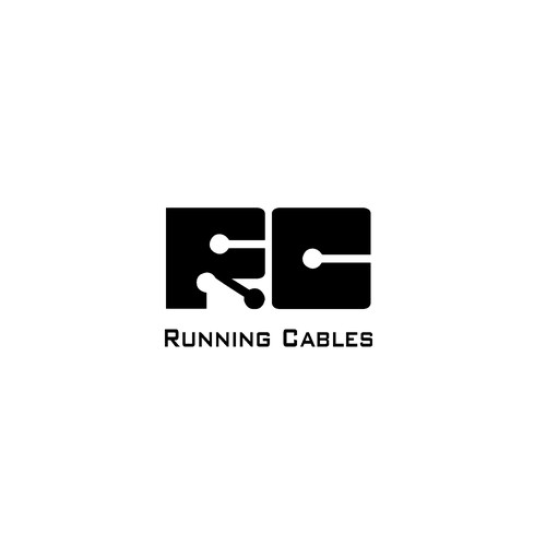 Creat a simple logo for my tech company "Running Cables"