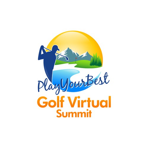 Golf virtual logo