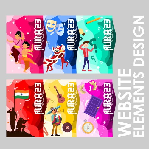 Website Side Vector Design