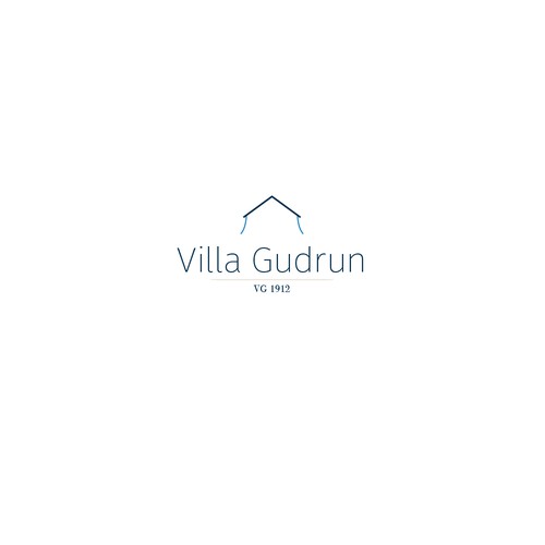 Logo design "Villa Gudrun" VG 1912