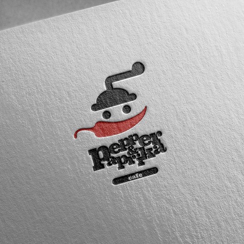 Bold logo concept for cafe
