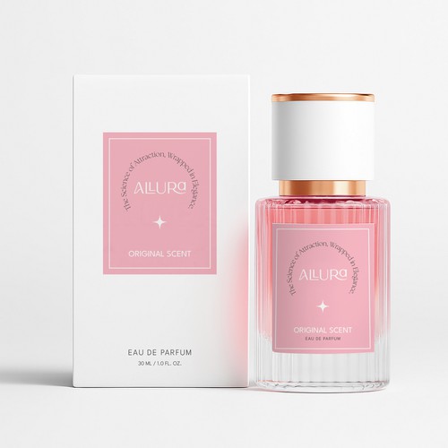 Luxury packaging for a Phermone Perfume Brand