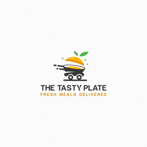 Food delivery logo design
