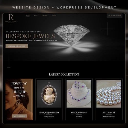UI/UX Website Design & WordPress Development using Elementor Pro