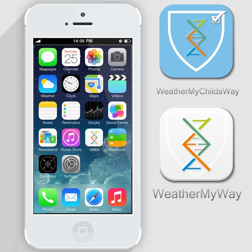 Weather My Way Icon Design