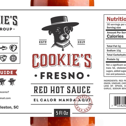 Cookie's Fresno Red Hot Sauce