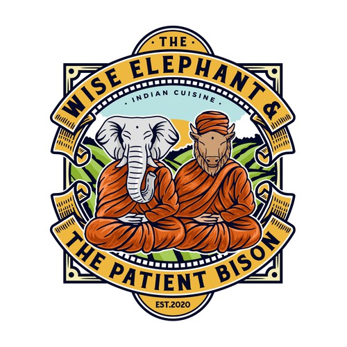 The Wise Elephant & The Patient Bison