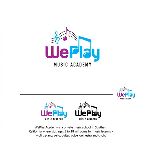logo for music academy