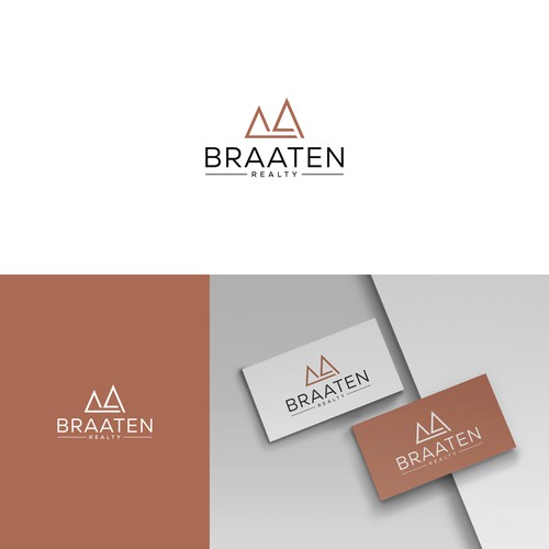 Braaten Realty logo for an approachable, knowledgeable, and marketable real estate agent