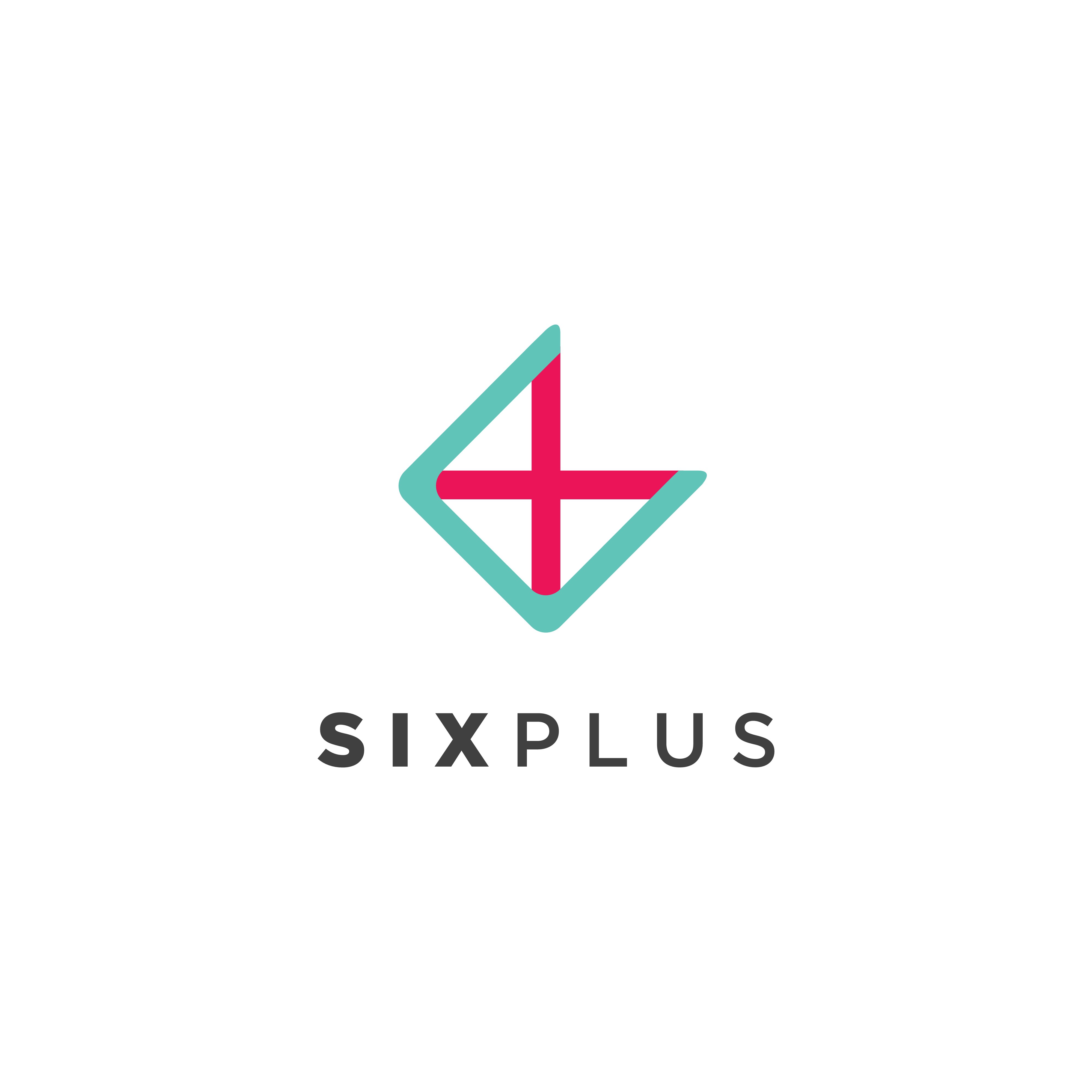 Create a sleek and sophisticated logo for SixPlus, a private dining concierge service.