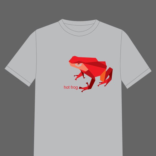 T-Shirt graphic : "Hot Frog"