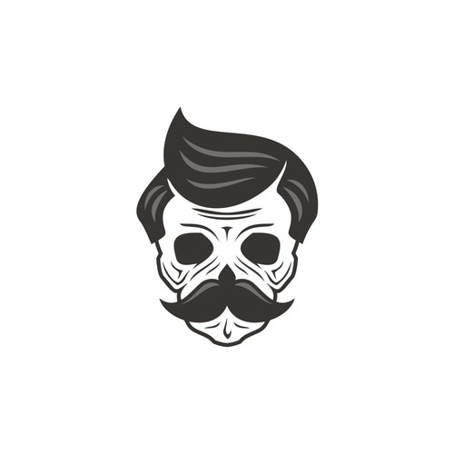 Personal Logo (Skull + Nietzsche Mustache)